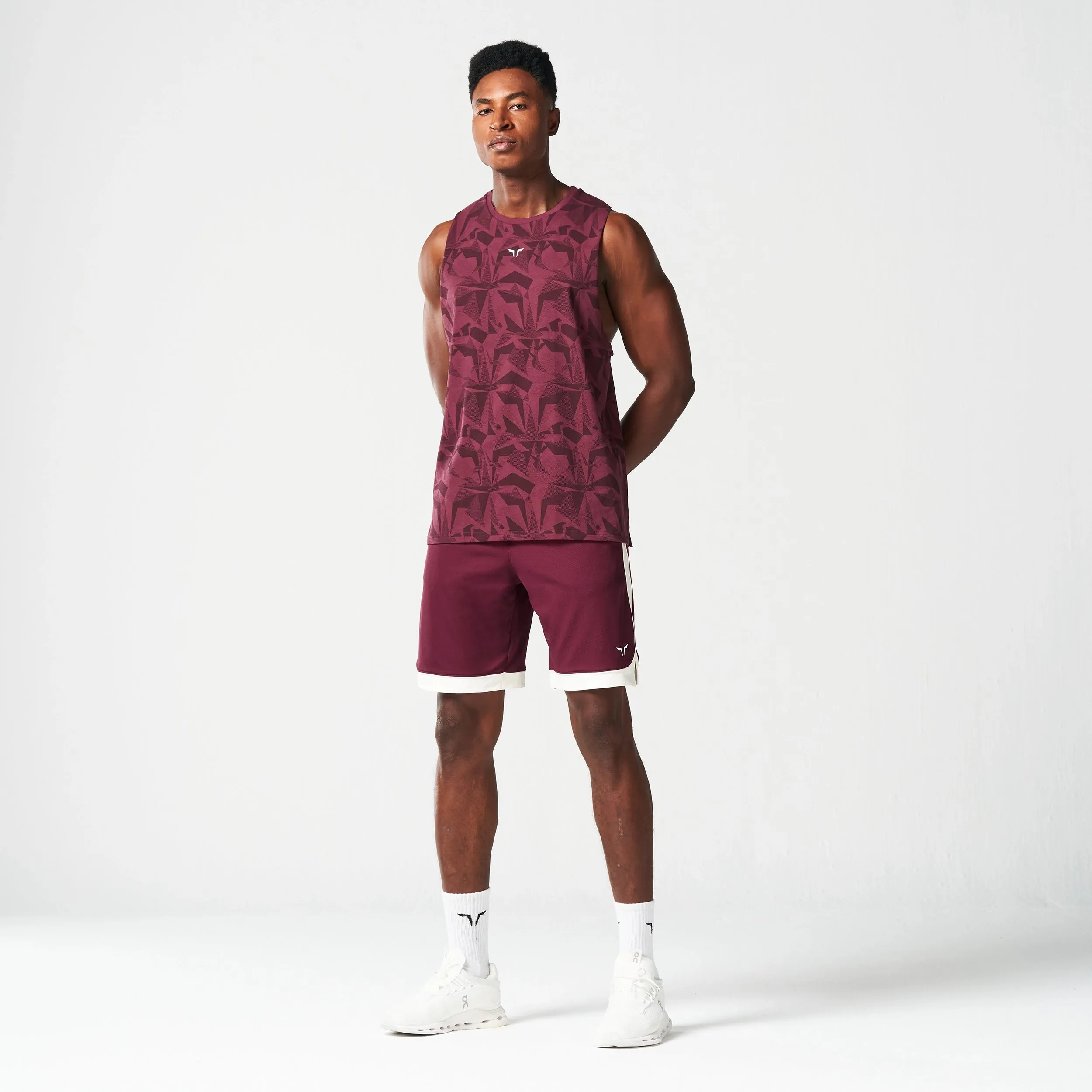 Core Tank 2.0 - Burgundy Dot Camo