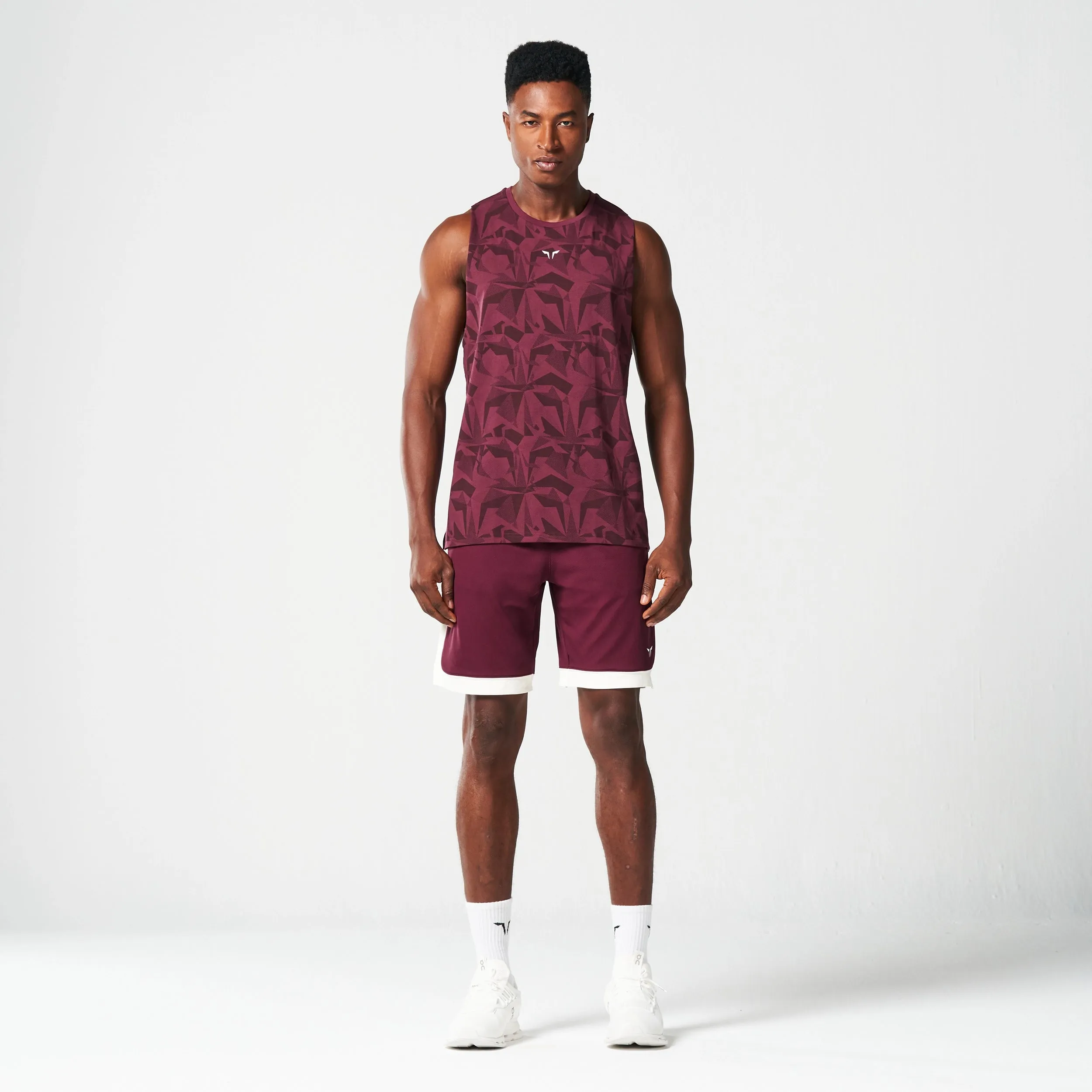 Core Tank 2.0 - Burgundy Dot Camo