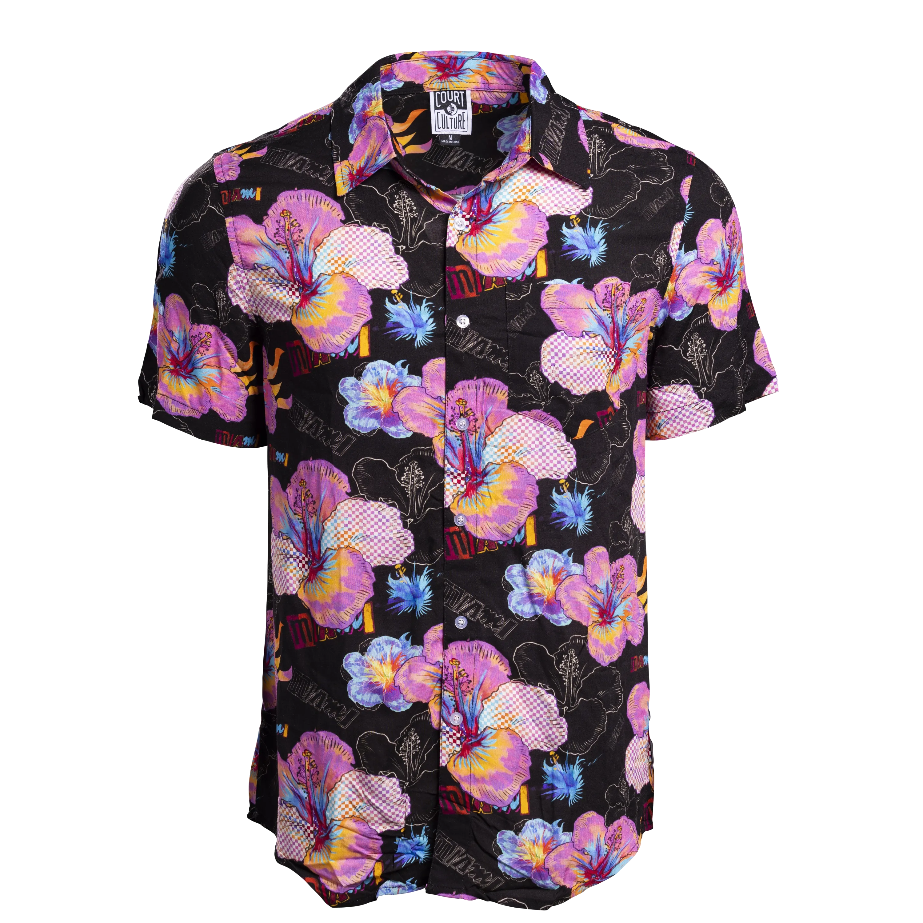 Court Culture Miami Mashup Vol. 2 Floral Button Down