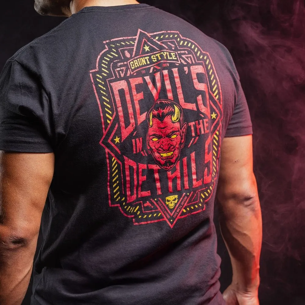 Devils In The Details T-Shirt - Black