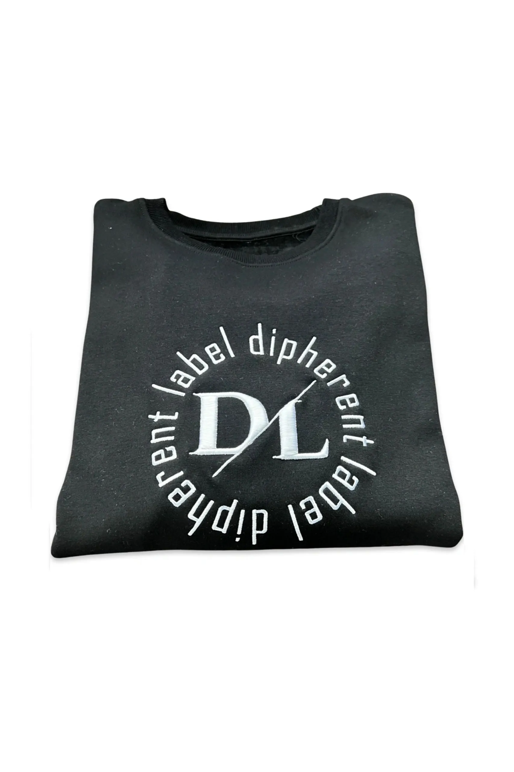 Dipherent Label 3D Embroidery Logo Sweatshirt