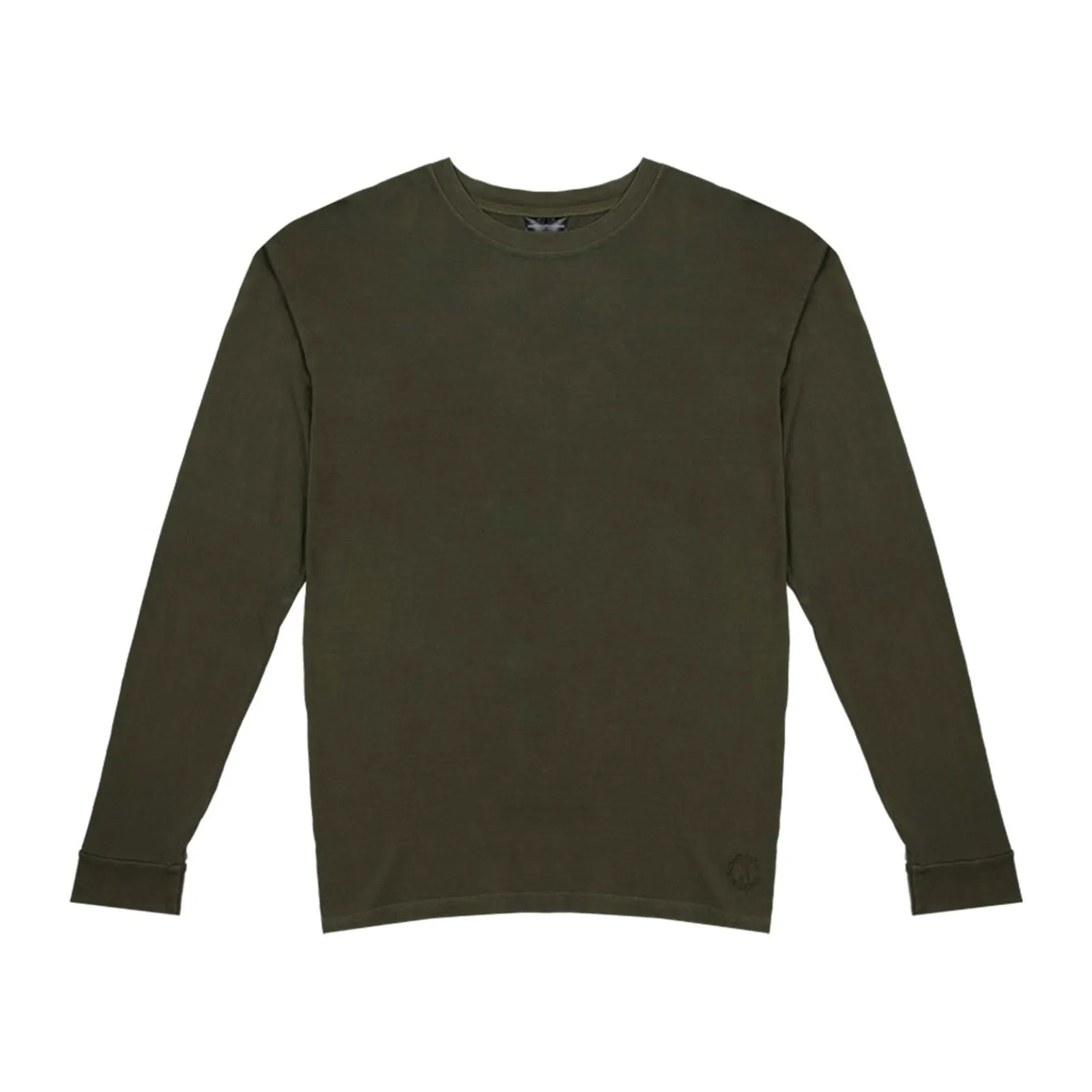 Essential Premium L/S Tee - Moss