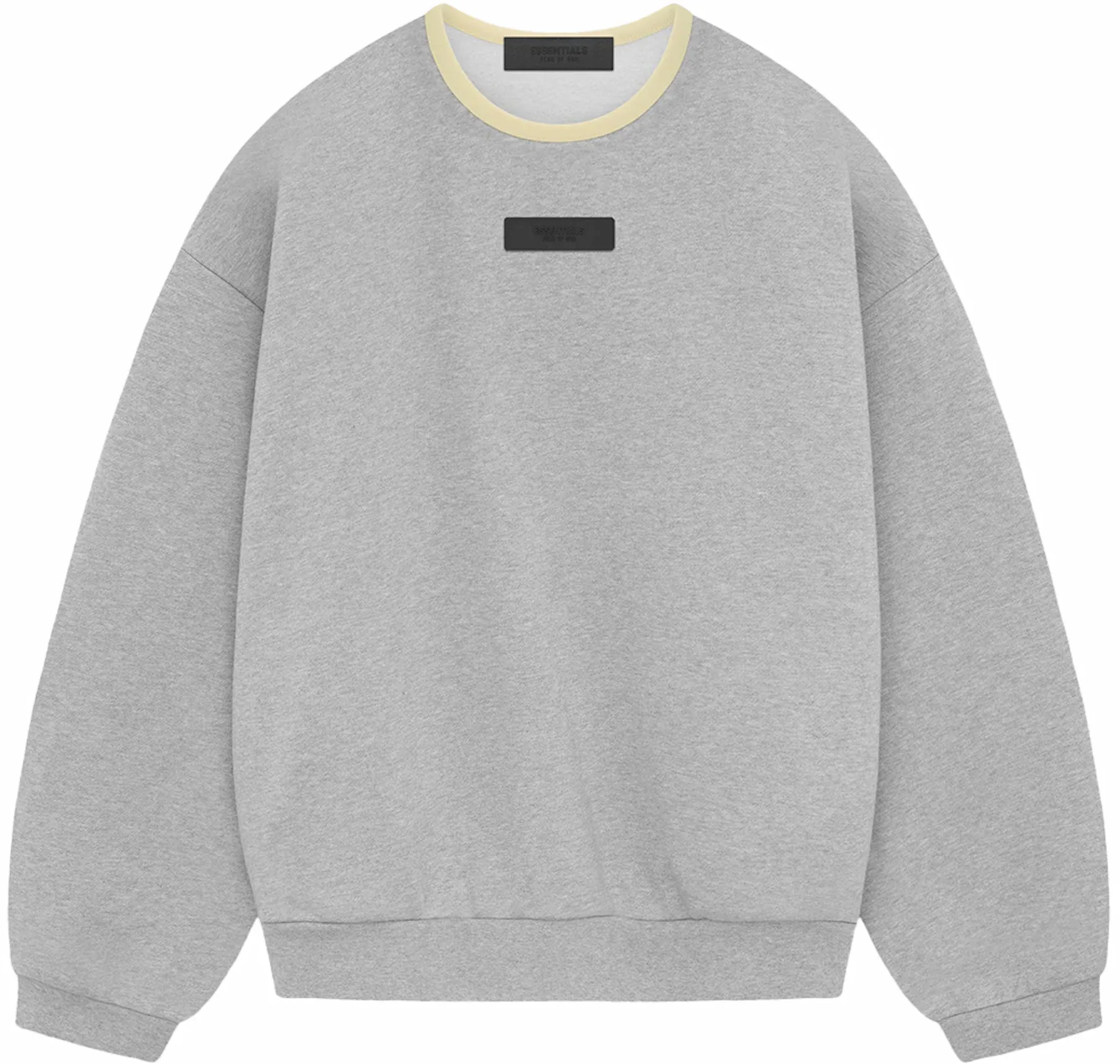 FEAR OF GOD Essentials crewneck sweatshirt light heather grey (SS24)