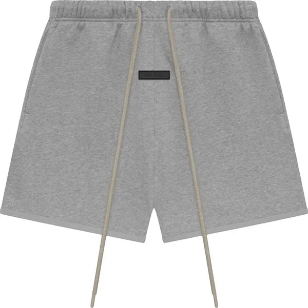 FEAR OF GOD Essentials Sweatshorts dark heather oatmeal (SS24)