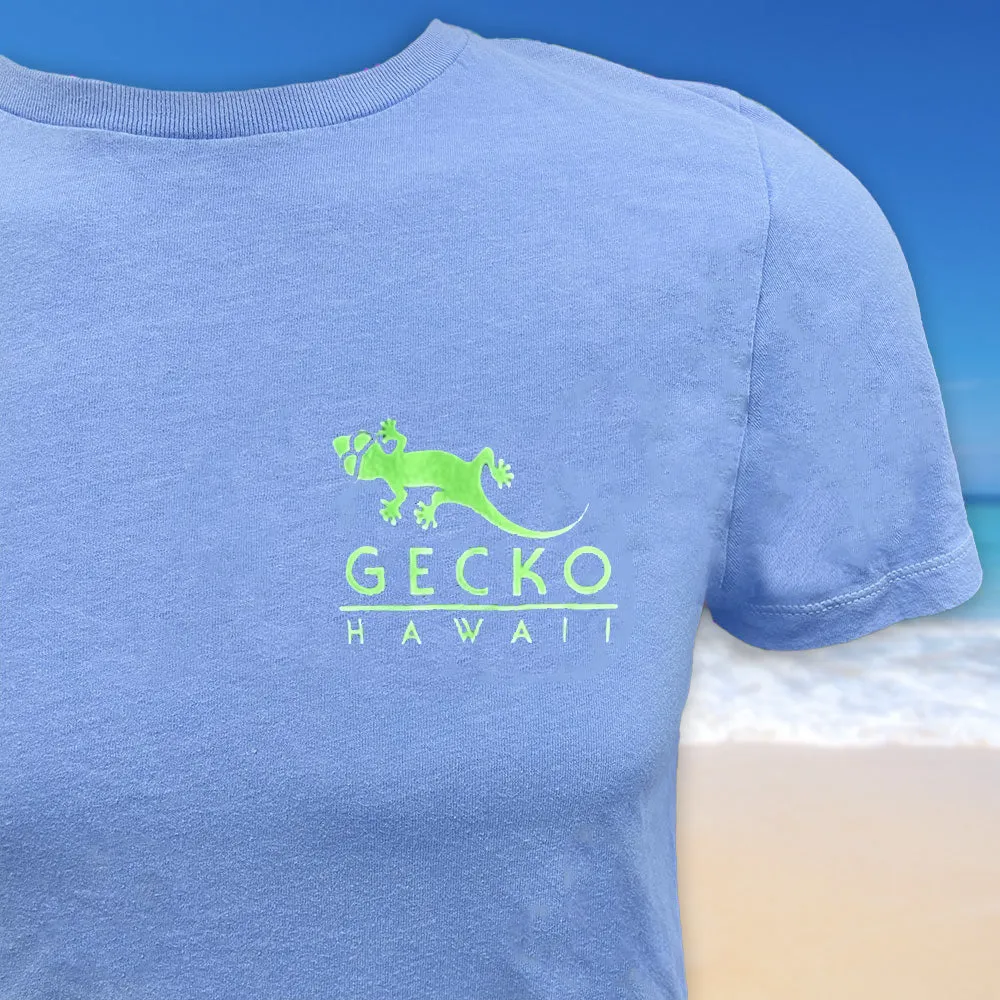 Gecko Fam Hyper Tee Blue-to-White