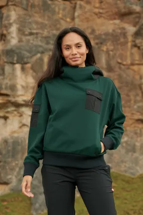 Go Explore Hoodie  - Forest Green