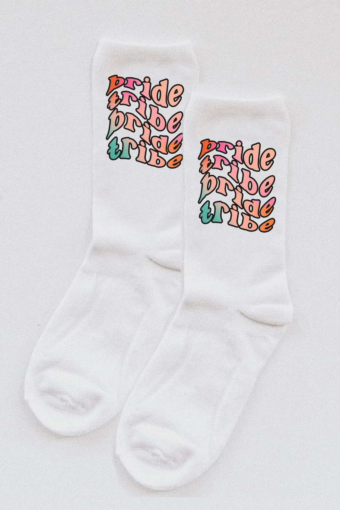 Gradient socks - choose your text!