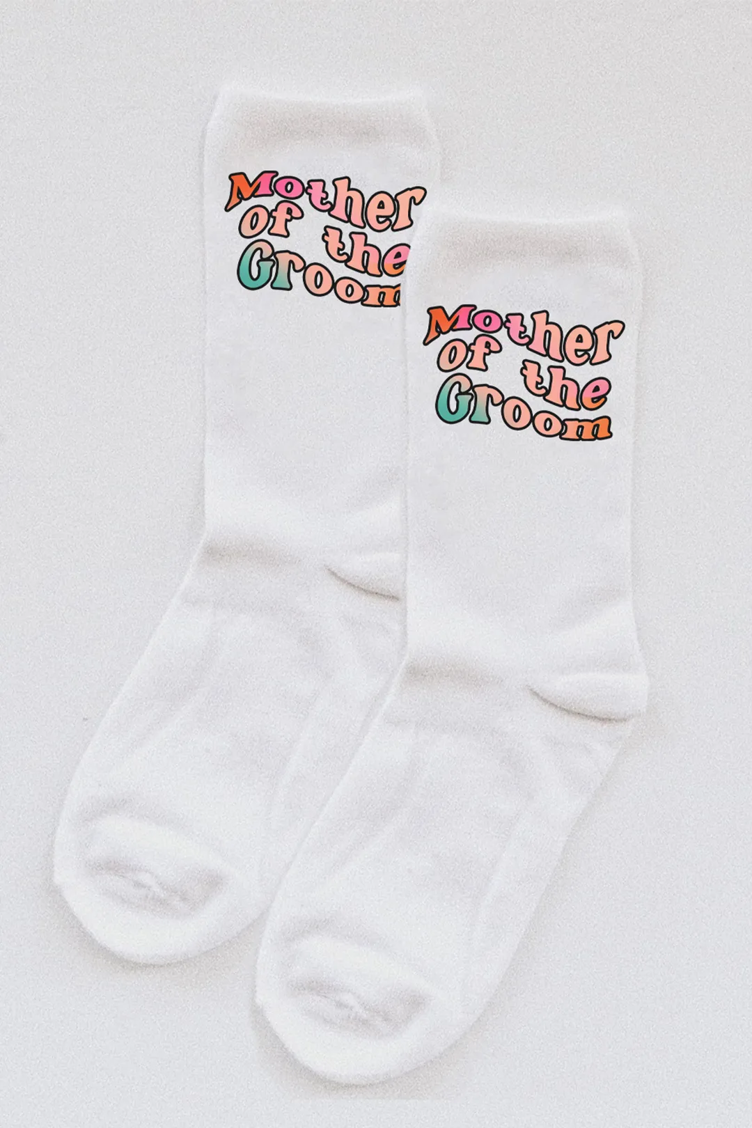 Gradient socks - choose your text!