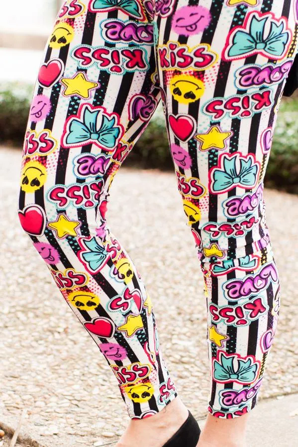 Graffiti Love Leggings