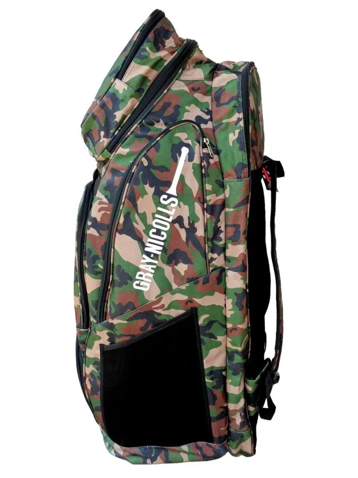 Gray Nicolls GN9 International Camo Cricket Duffle Wheelie Bag