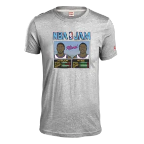 Homage Wade & Haslem NBA JAM Vice Uniform City Edition Tee