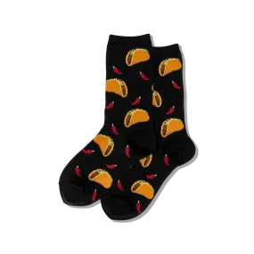 HOTSOX Women's Tacos Crew Socks