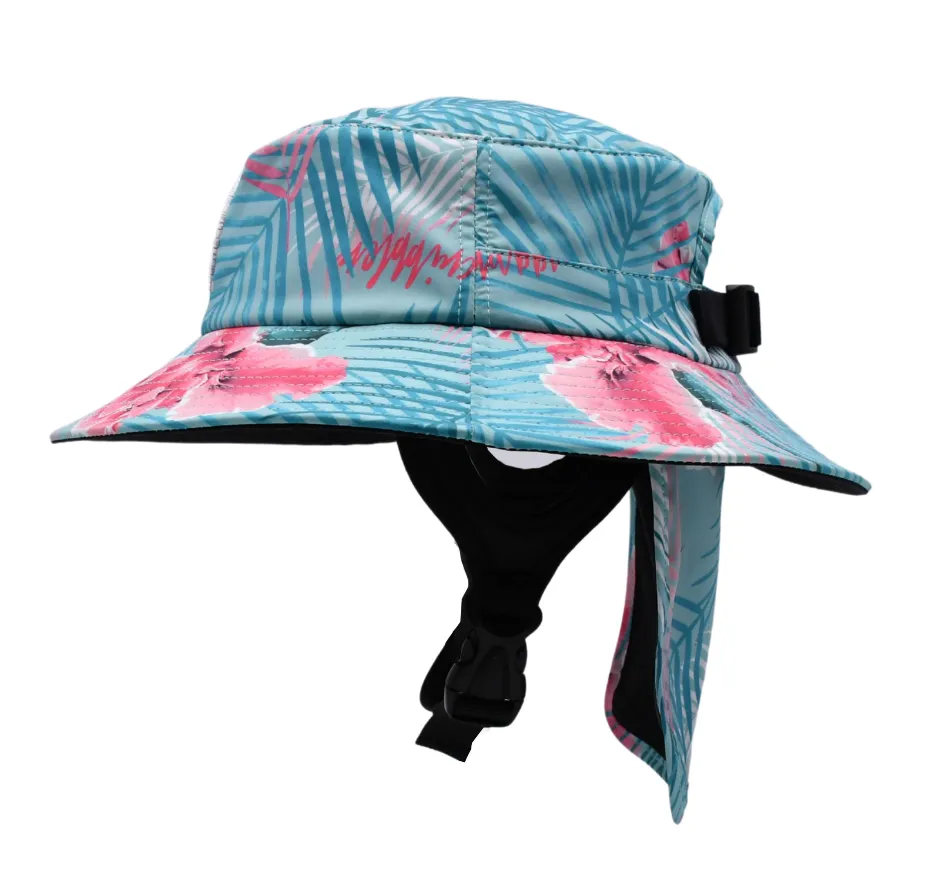 Iris palm surf hat