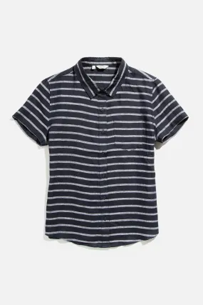 Lana Shirt / Navy Stripe