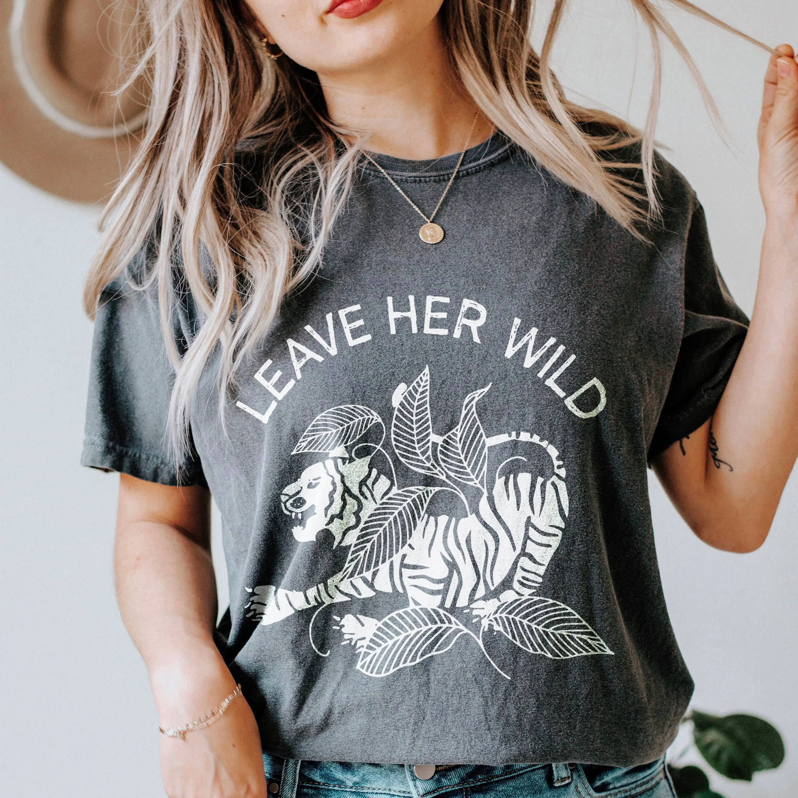 Leave Her Wild Graphic Tee (Wholesale)