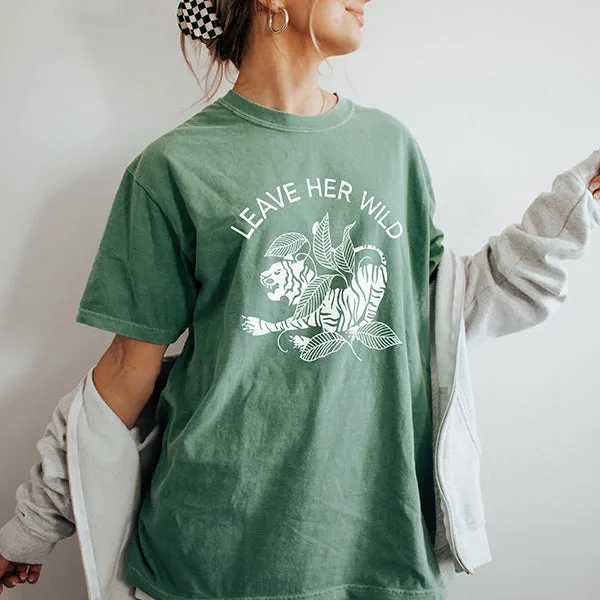 Leave Her Wild Graphic Tee (Wholesale)