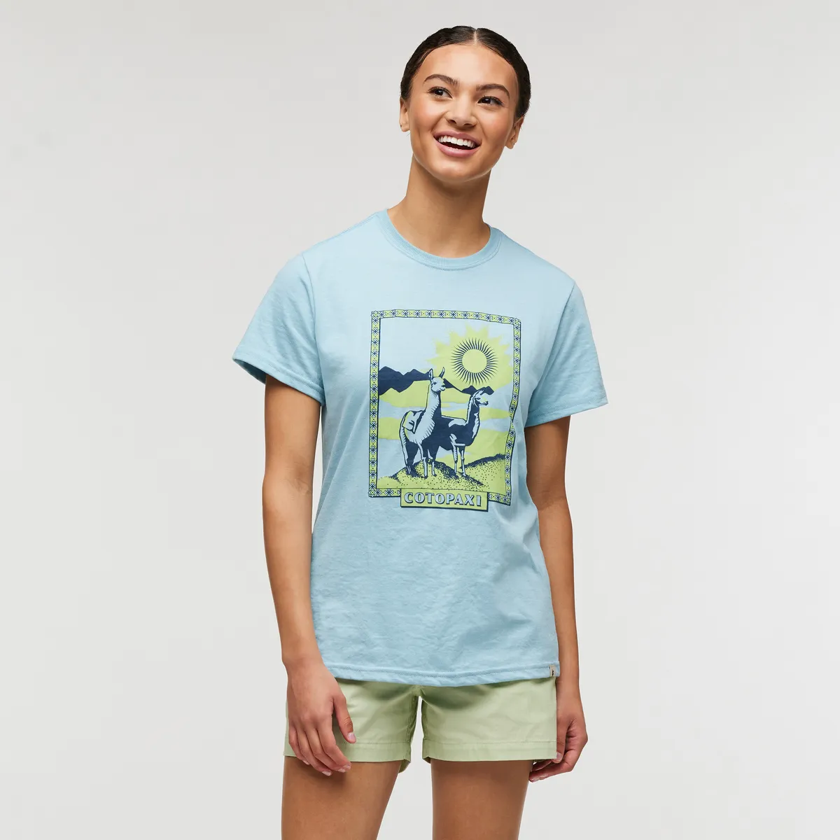 Llama Greetings T-Shirt - Women's