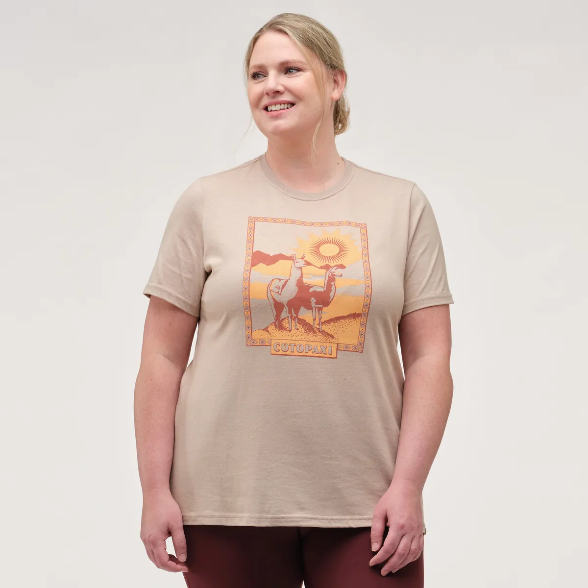 Llama Greetings T-Shirt - Women's