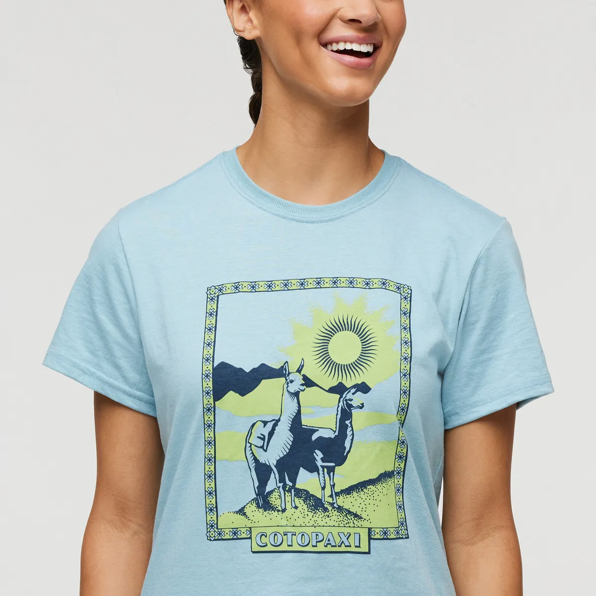 Llama Greetings T-Shirt - Women's