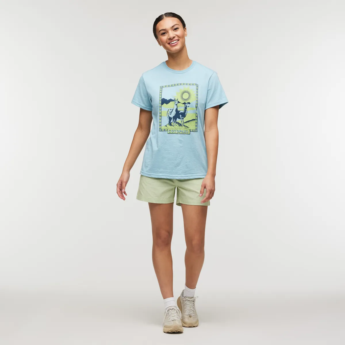 Llama Greetings T-Shirt - Women's