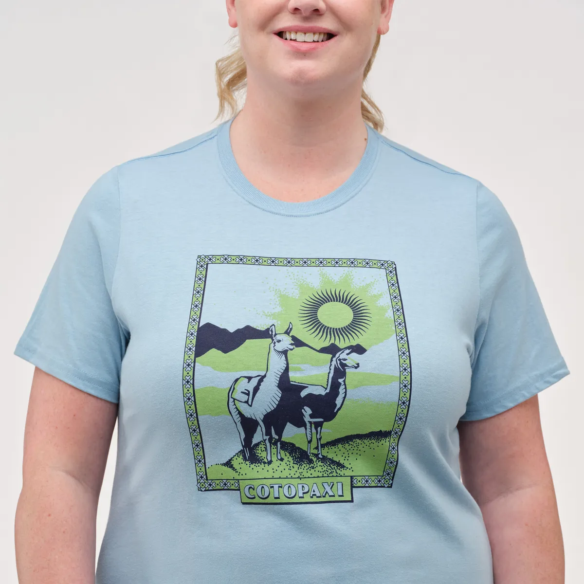 Llama Greetings T-Shirt - Women's