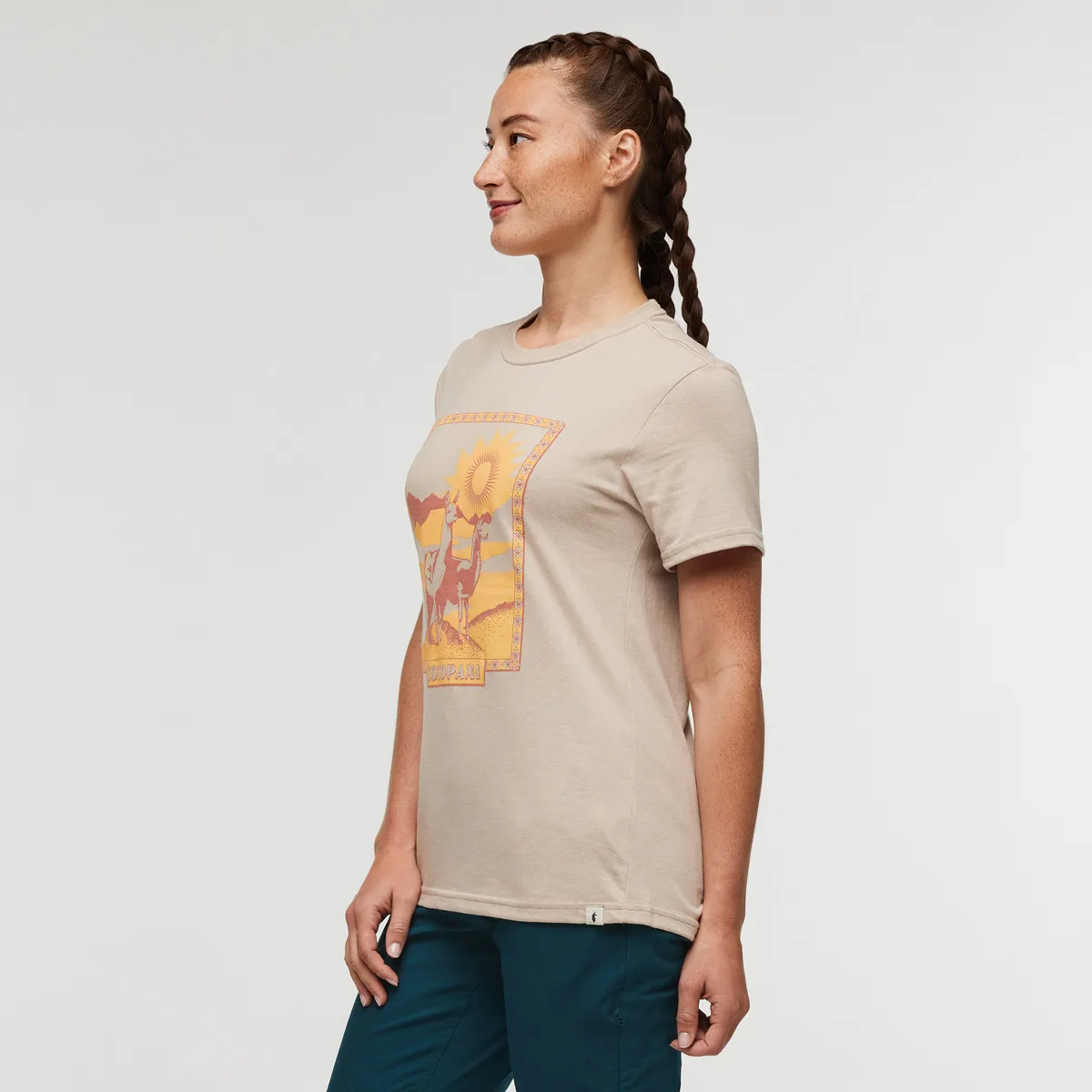 Llama Greetings T-Shirt - Women's