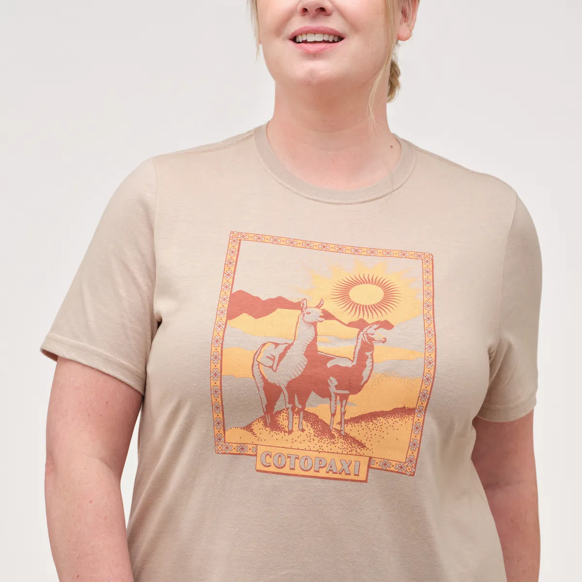 Llama Greetings T-Shirt - Women's