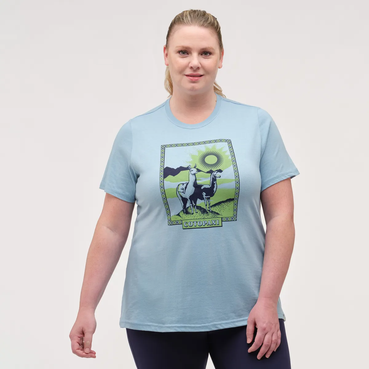 Llama Greetings T-Shirt - Women's