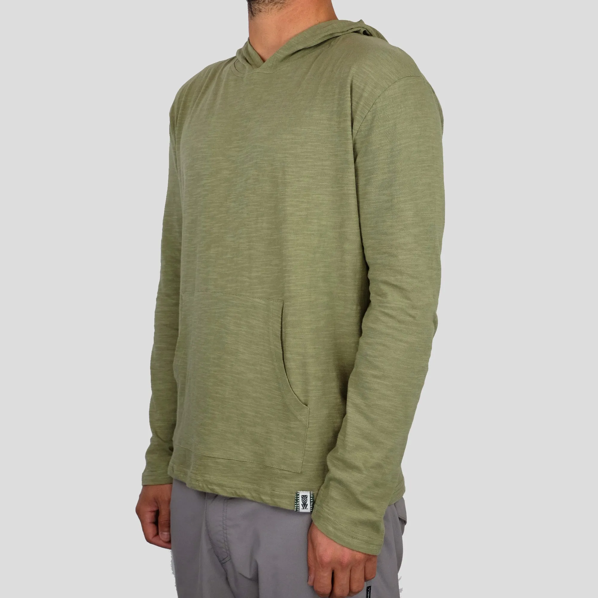 Long Sleeve Hoodie Olive