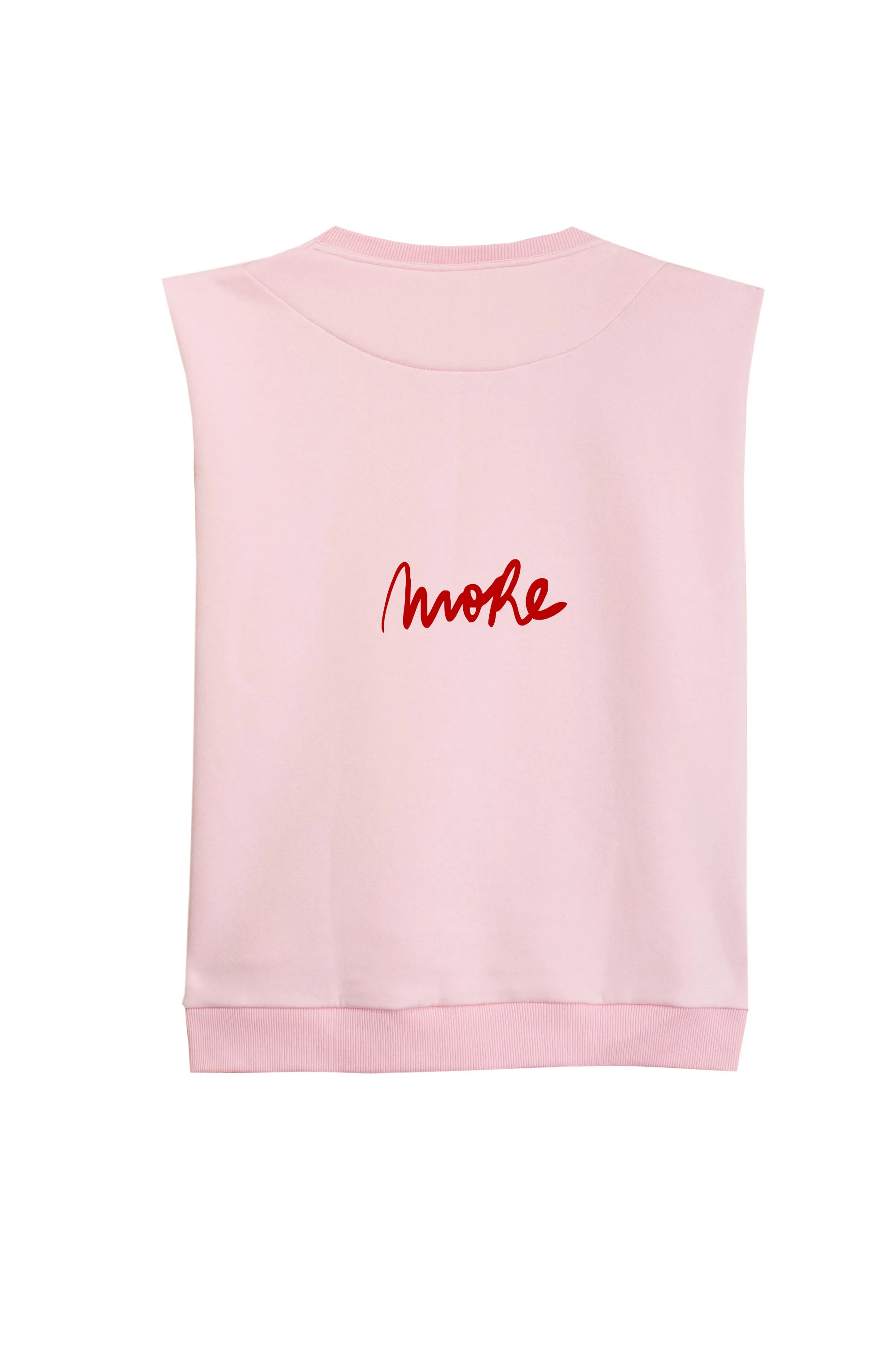 LOVE ME .. MORE sleeveless Sweatshirt