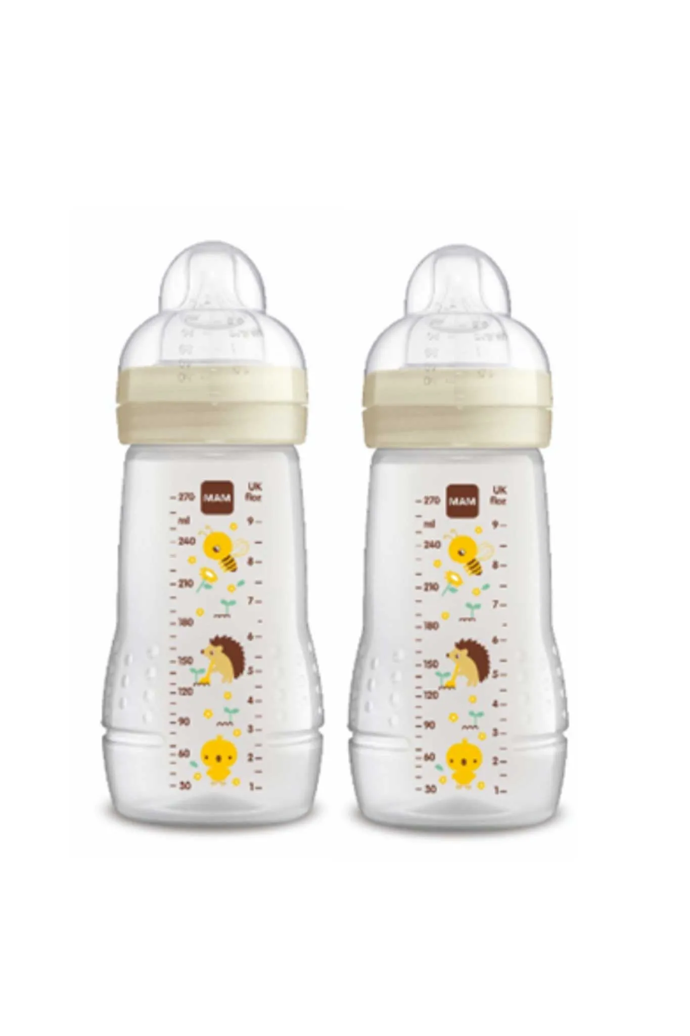 MAM Easy Active Bottle 270ml Teat - 2 Pack