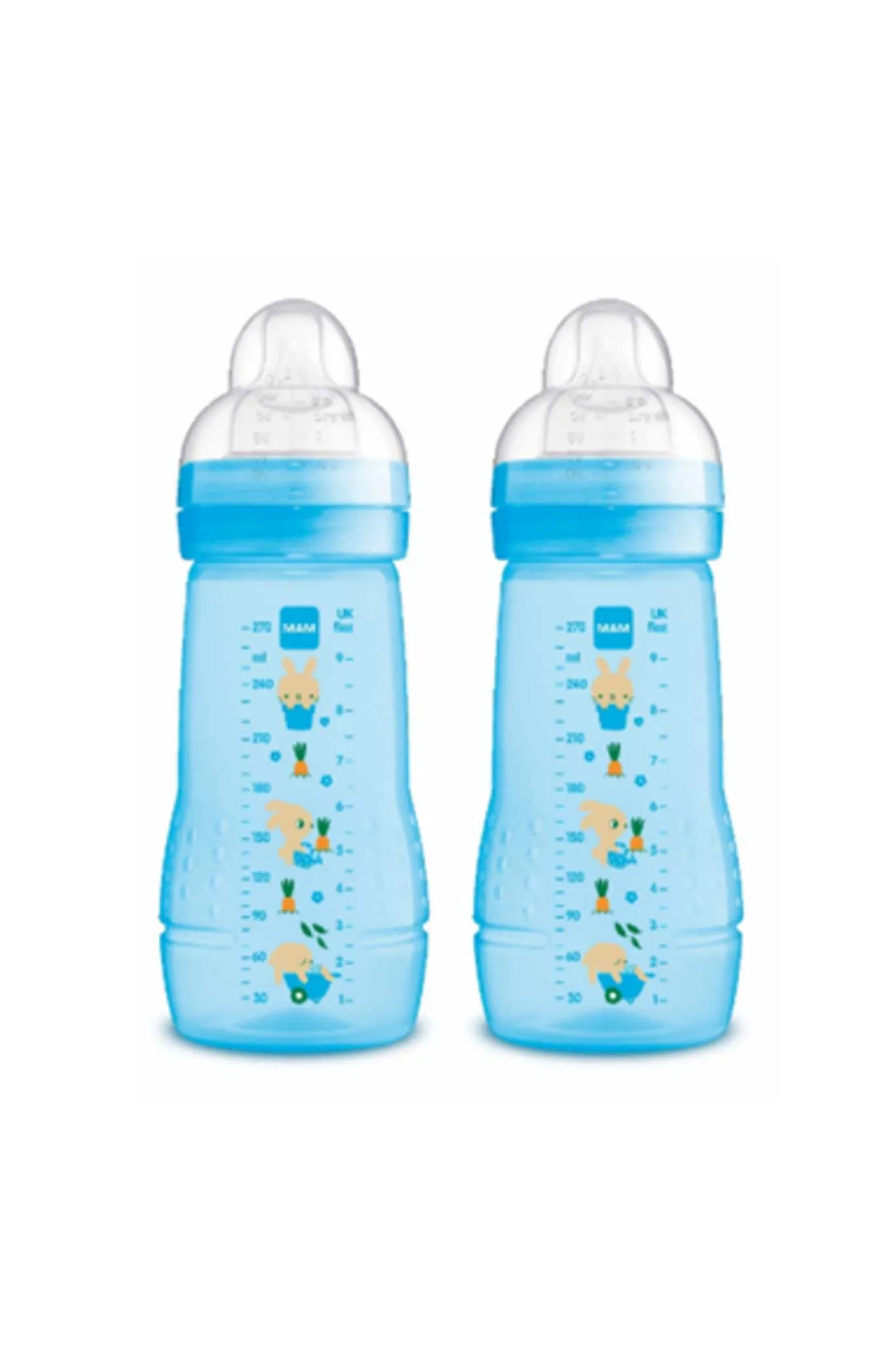 MAM Easy Active Bottle 270ml Teat - 2 Pack