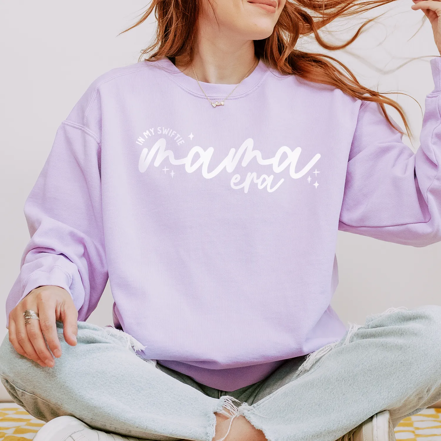 Mama Swiftie Era Comfort Colors Tee or Crewneck