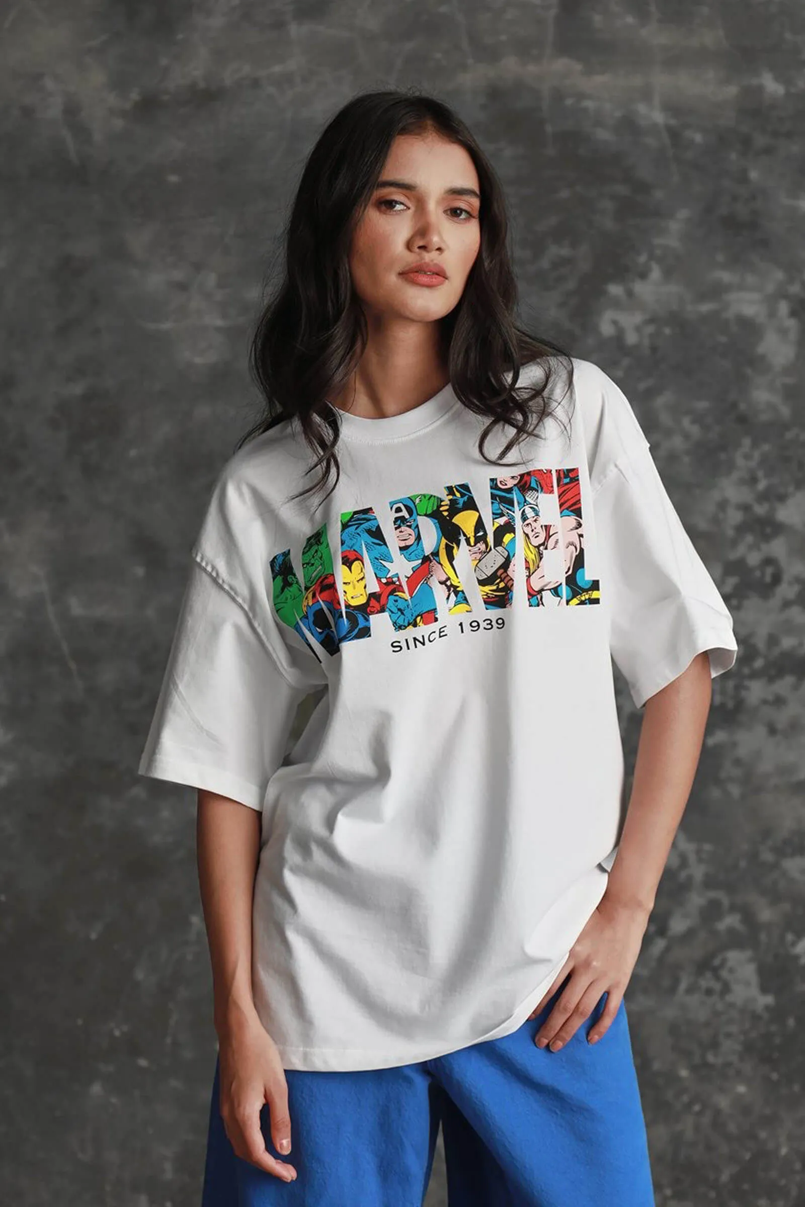 Marvel Signature Oversized T-shirt