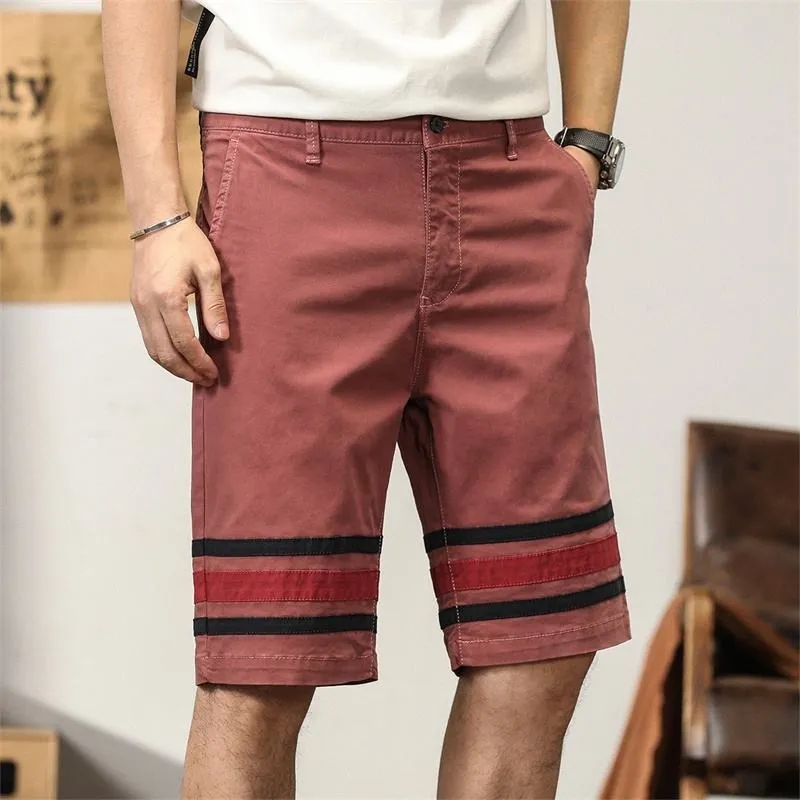 Men's Casual Athletic Short Fashion Fit Young Pants Slim Cargo Shorts | G3612