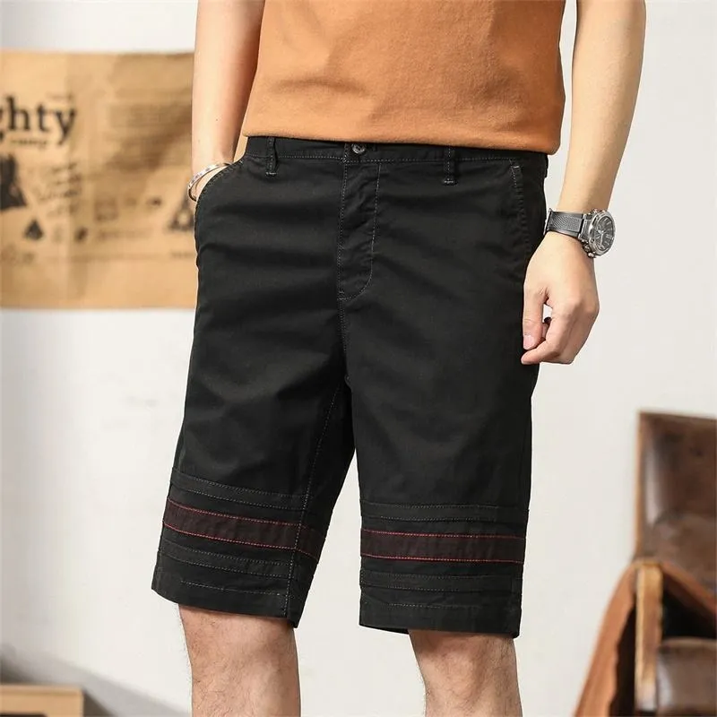 Men's Casual Athletic Short Fashion Fit Young Pants Slim Cargo Shorts | G3612