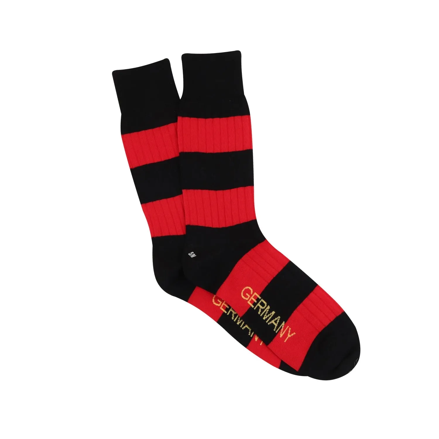 Men's Germany Striped Cotton Socks