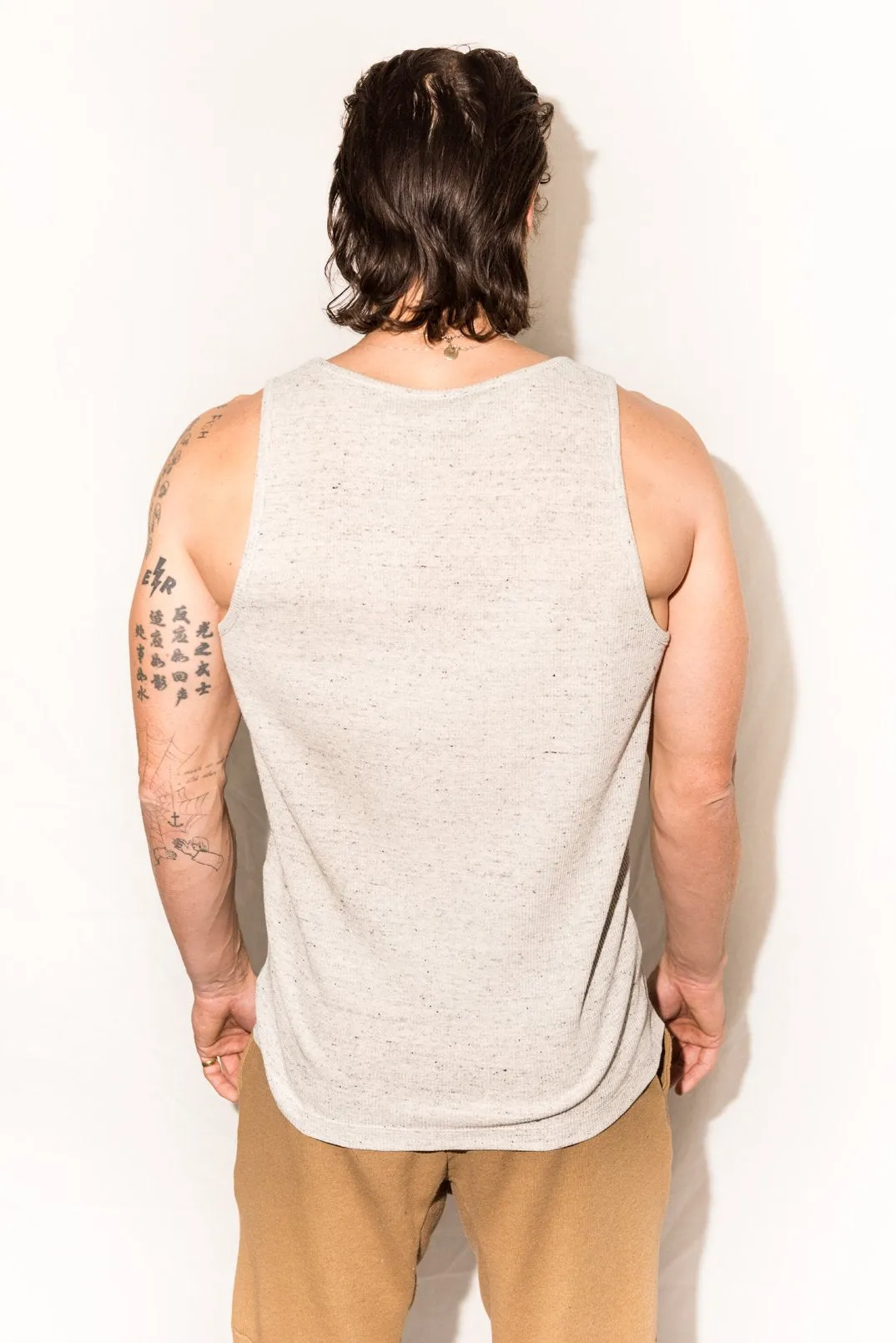 Men's Novelty Texture Tank