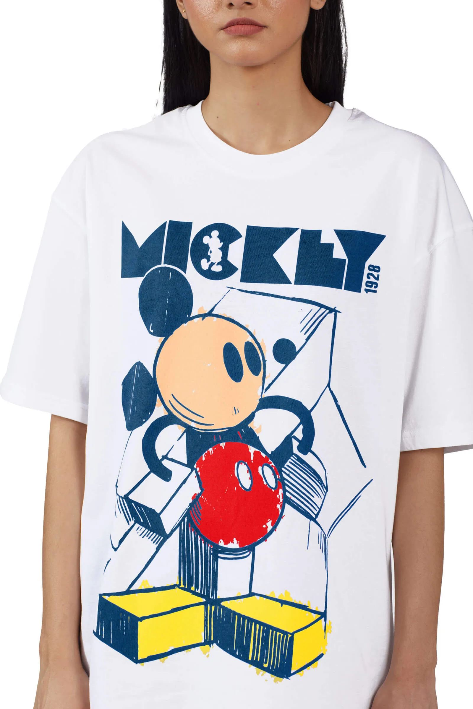 Mickey Scribble Oversized T-shirt