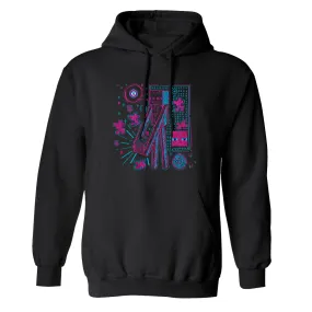 Minecraft Acid Sketch Enderman Pullover Hoodie