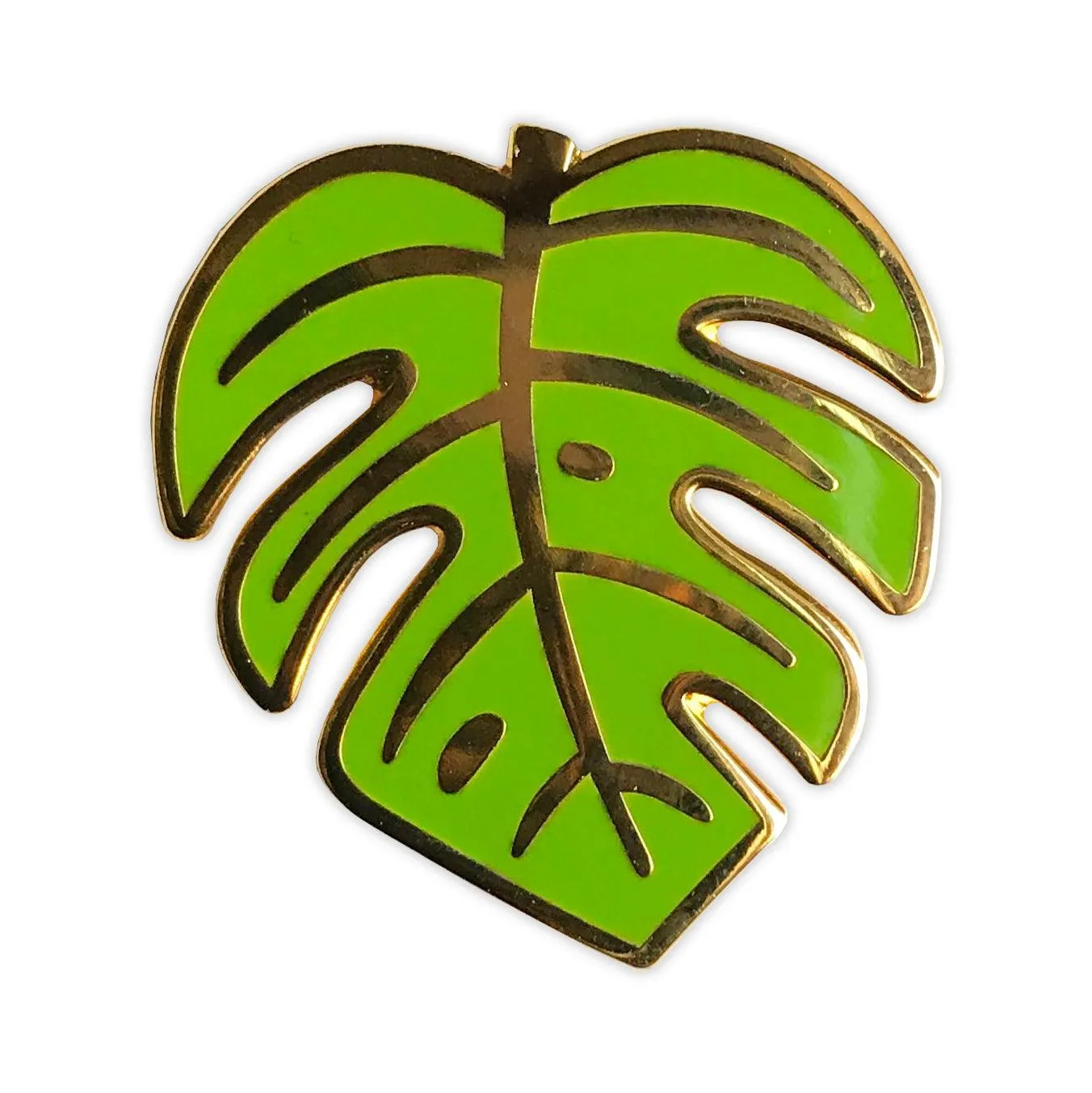 Monstera Leaf Enamel Pin