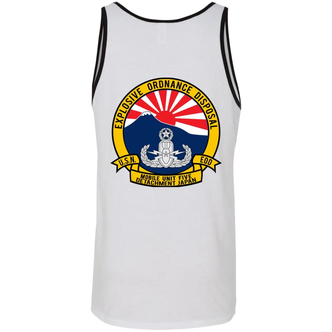 Navy EOD Mobile Unit 5 Japan Unisex Tank