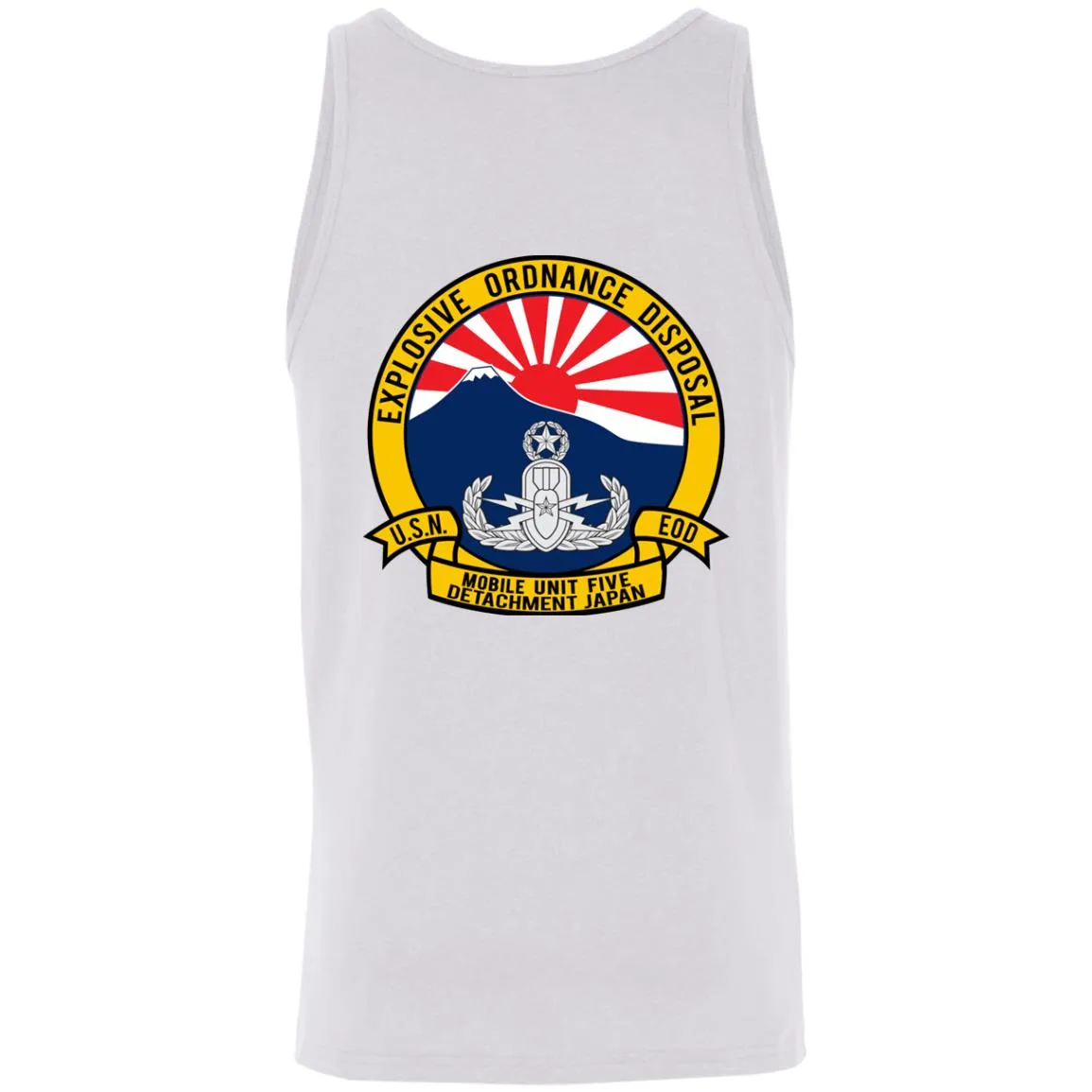 Navy EOD Mobile Unit 5 Japan Unisex Tank