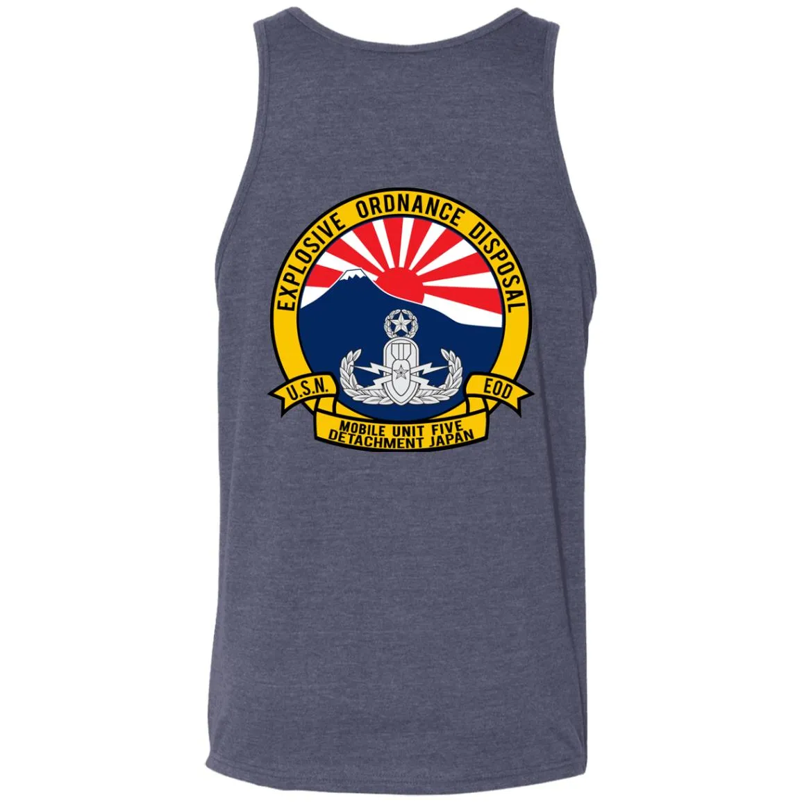 Navy EOD Mobile Unit 5 Japan Unisex Tank