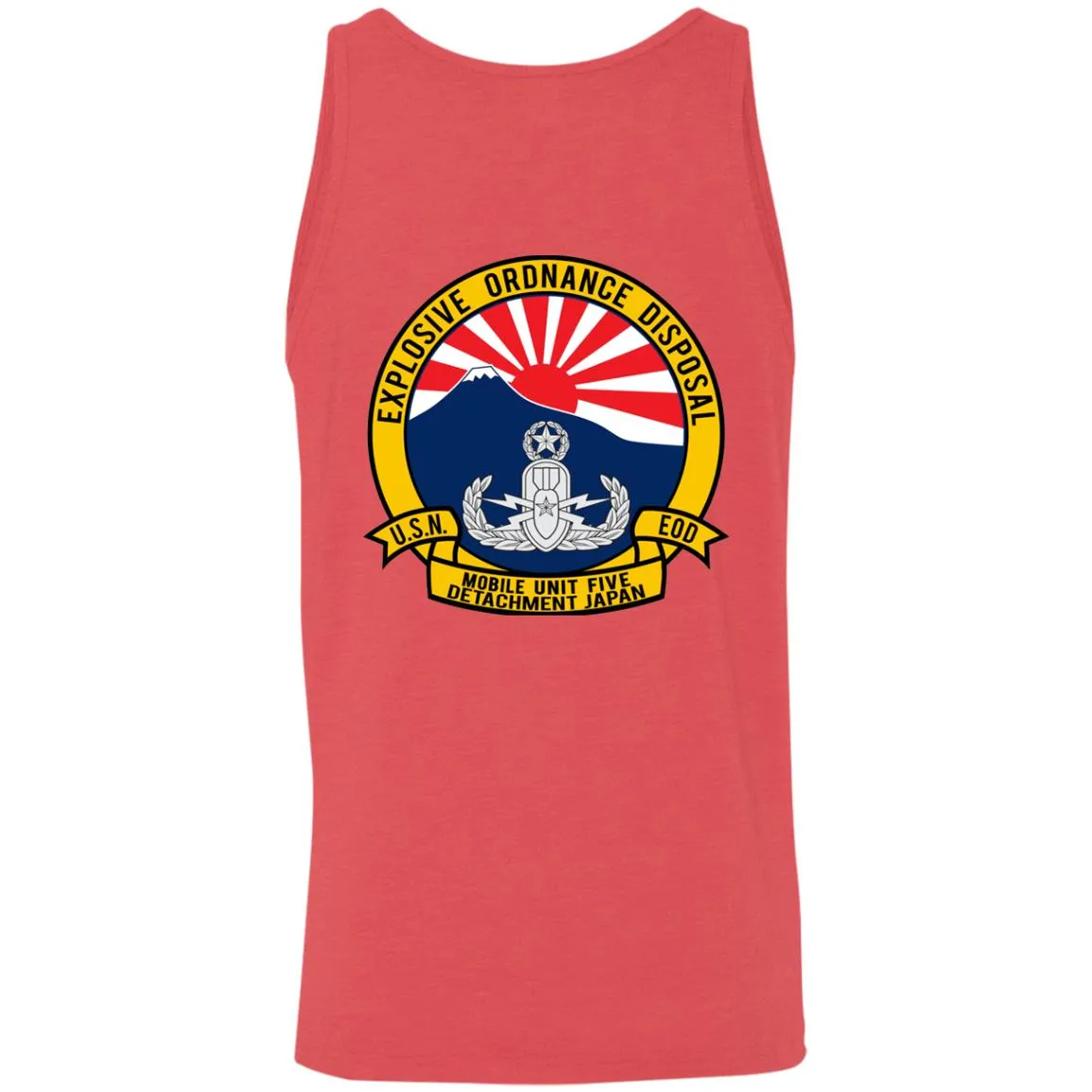 Navy EOD Mobile Unit 5 Japan Unisex Tank