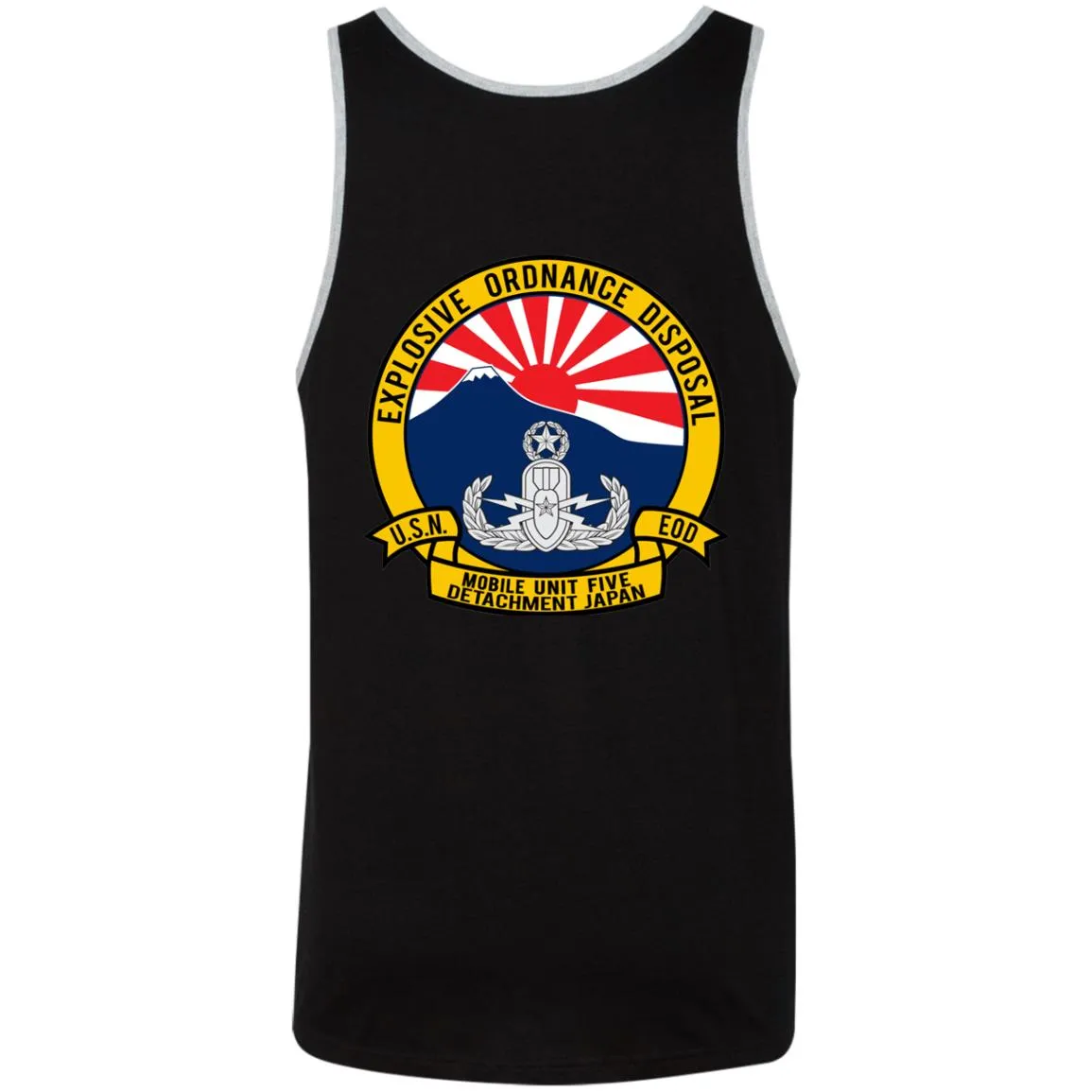 Navy EOD Mobile Unit 5 Japan Unisex Tank