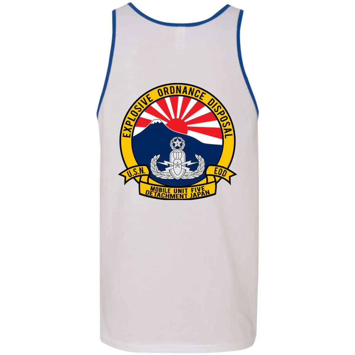 Navy EOD Mobile Unit 5 Japan Unisex Tank