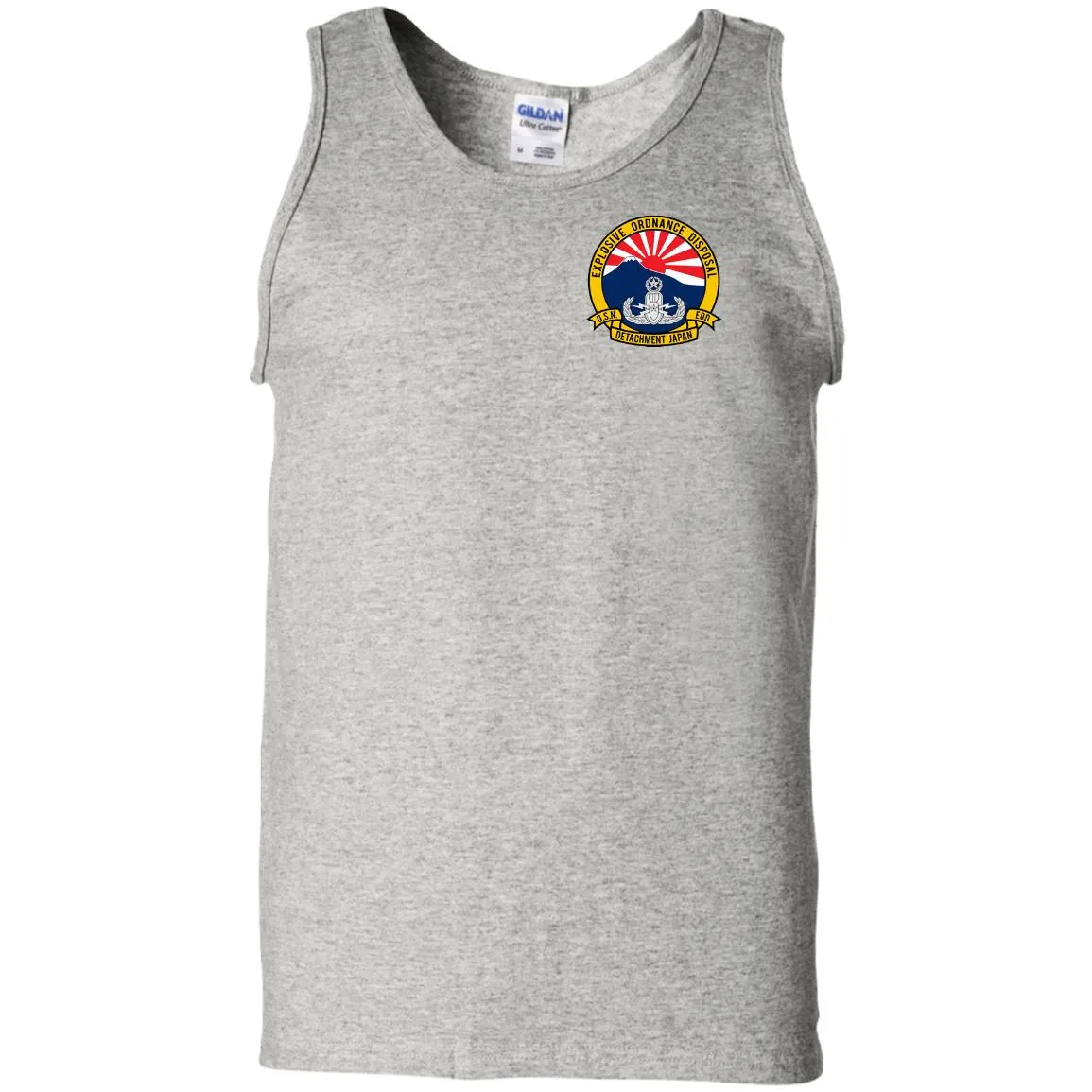 Navy EOD Mobile Unit Japan 100% Cotton Tank Top