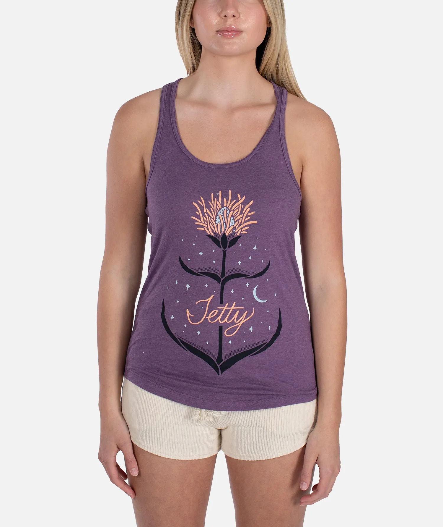 Nightbloom Tank - Purple