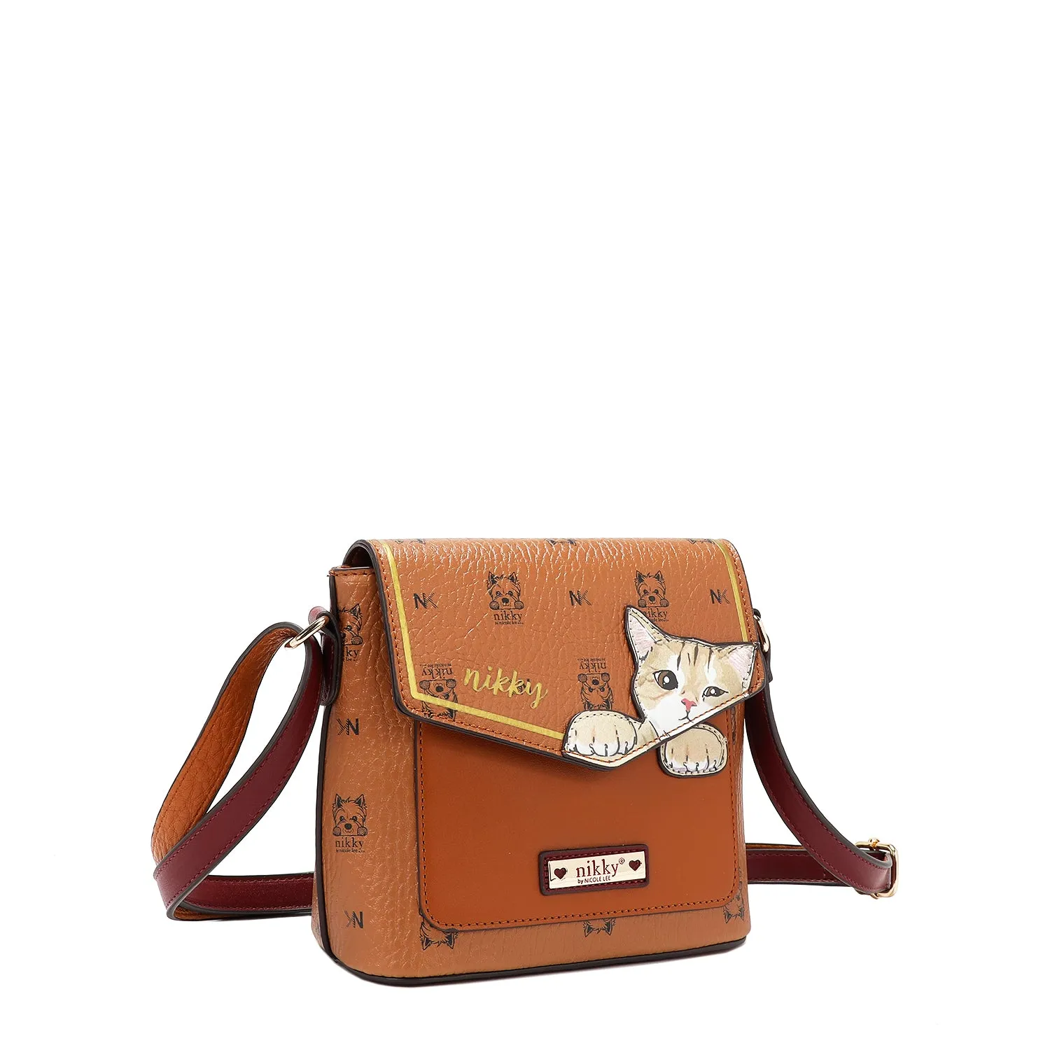 NIKKY FINDS MEOW 3 PIECE SET (BACKPACK, CROSSBODY, WALLET)